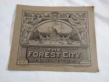St Louis Official Series The Forest City Vol 1 No. 3 April 28th 1904 Pub Weekly