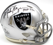 Mike Haynes Signed Los Angeles Raiders Mini Football Helmet w/Beckett BV10323