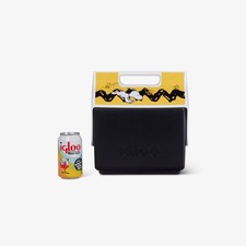 Snoopy Peanuts - Charlie Brown Zig Zag Little Playmate 7 Qt Igloo Cooler  (NIB)