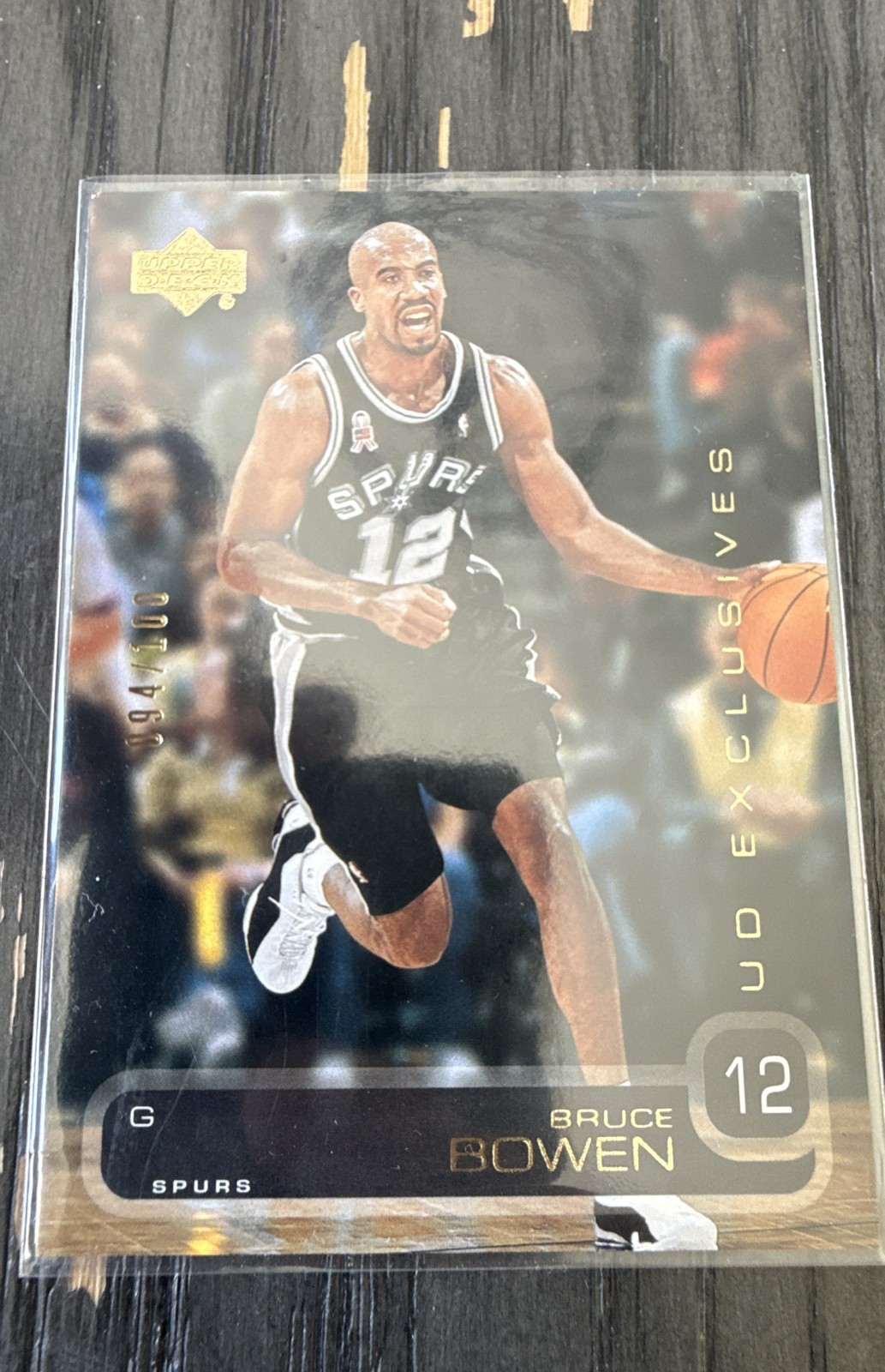 2002-03 Upper Deck - Bruce Bowen #154 UD Exclusives 094/100