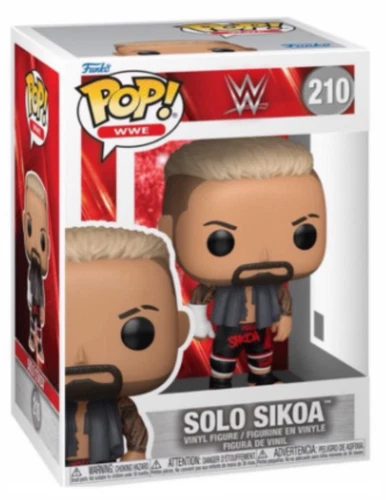 Funko Pop WWE Solo Sikoa #210 w/Protector (PRESALE)