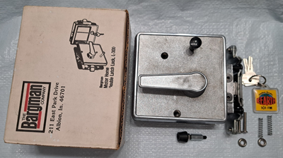 BARGMAN L-300 DOOR LOCK HANDLE LATCH VINTAGE for sale online | eBay