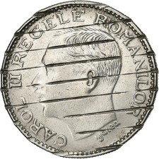 [#135653] Romania, Carol II, 100 Lei, 1936, Bucarest, Nickel, AU(55-58), KM:54