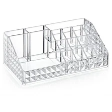 Cosmetic Organizer "Diamond" 21.5x12x8 cm, plastic BoxUp