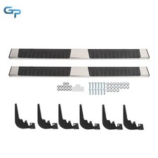 6 Side Steps For Dodge Ram 1500 Crew Cab 2009-2018 Nerf Bars Running Boards Ss