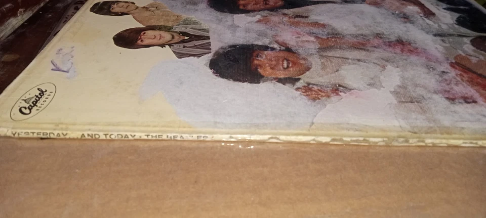 The Beatles Yesterday And Today LP Butcher Cover genuine 1966 100% Original L@@K Foto 4 de 4