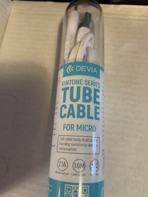 Apple iPhone iPad 3 Ft Long USB Charging Cable White Brand New!! Bend Resistant