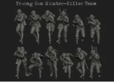Gunslinger Miniatures Vietnam War PAVN Truong Son Hunter-Killer Team Commandos