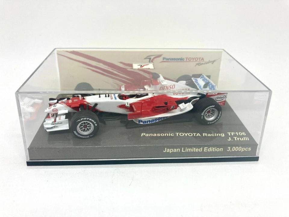 Minichamps 1/43 Panasonic Toyota Racing TF106 J. Trulli 403060108 Foto 3 de 4