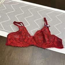 Adore Me Underwire Full Bra size 36A Red
