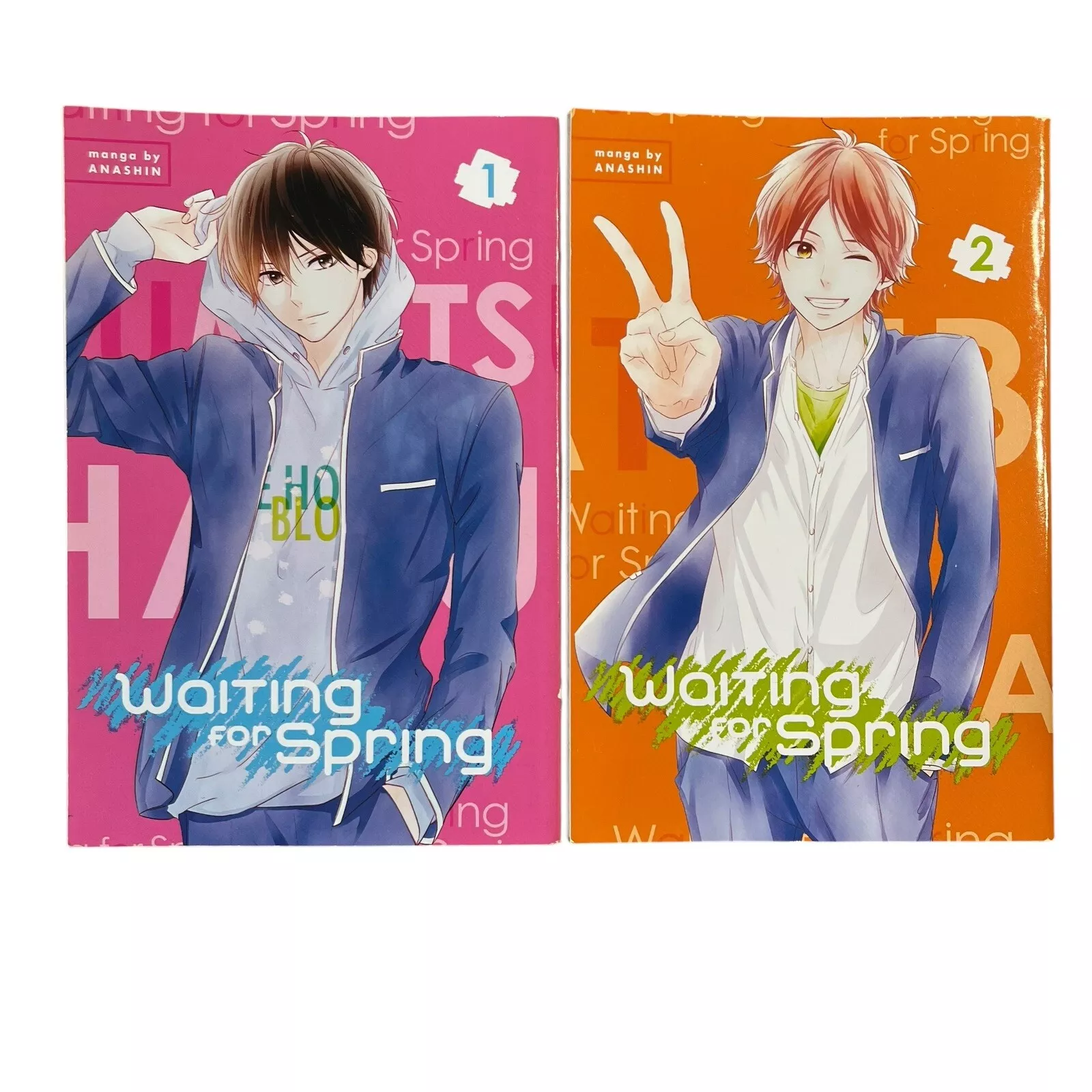 Waiting for Spring English Manga Volume 1-2 Paperback Anashin Kodansha Comics cover