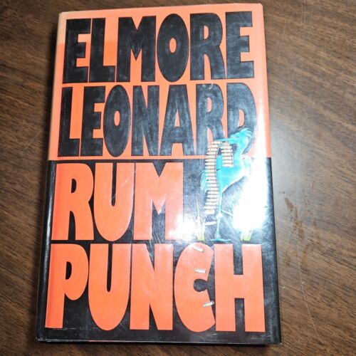 RUM PUNCH by Elmore Leonard 1st Edition/1st Printing 1992 Delacorte (Good Cond)
