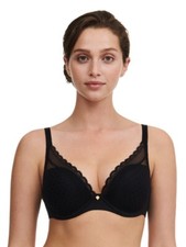 NEW  84 CHANTELLE 16MNA NORAH CHIC PLUNGE UNDERWIRE T-SHIRT BRA SZ 34D