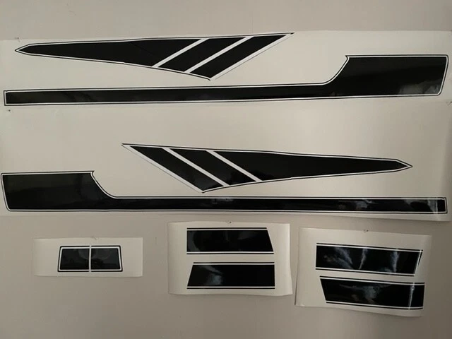 Conjunto de decalques esportivos Fiat 128 - Imagem 2 de 4