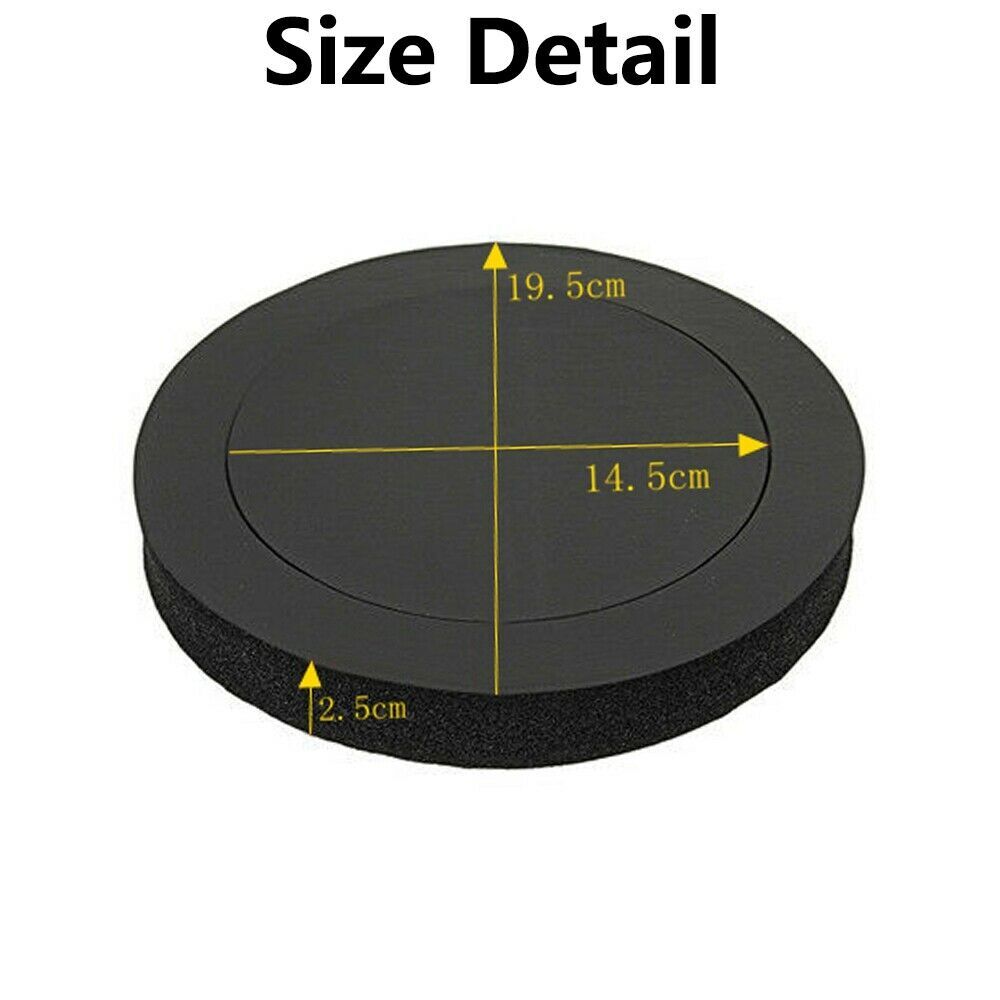 2 pair Black 6.5" Foam Rings Car Door Speaker Enhancer System Kit Universal eBay