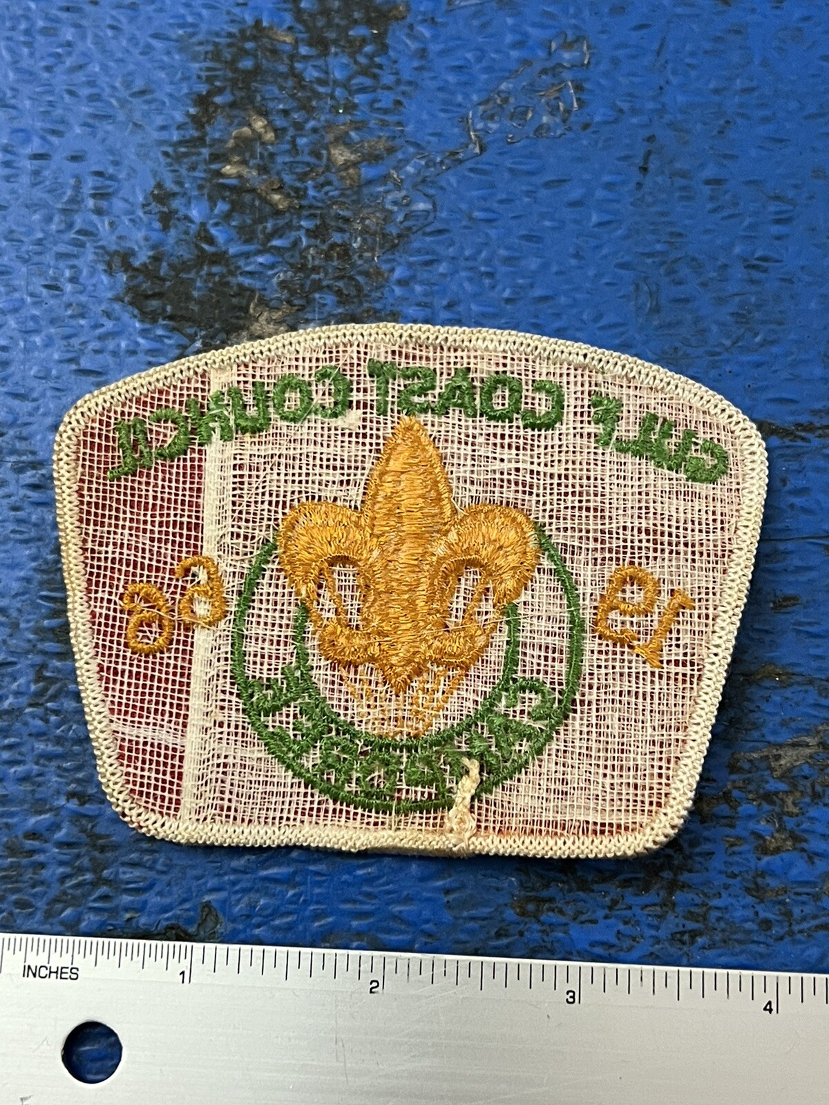 Vintage 1966 Boy Scout Gulf Coast Council Camporee Patch BSA eBay