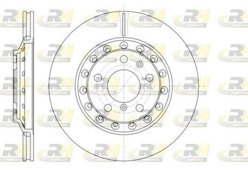 RIDEX 82B0516 Lot 2 Disques De Frein Arrière Ventilés 310mm - Audi A8 D3 Haute Performance