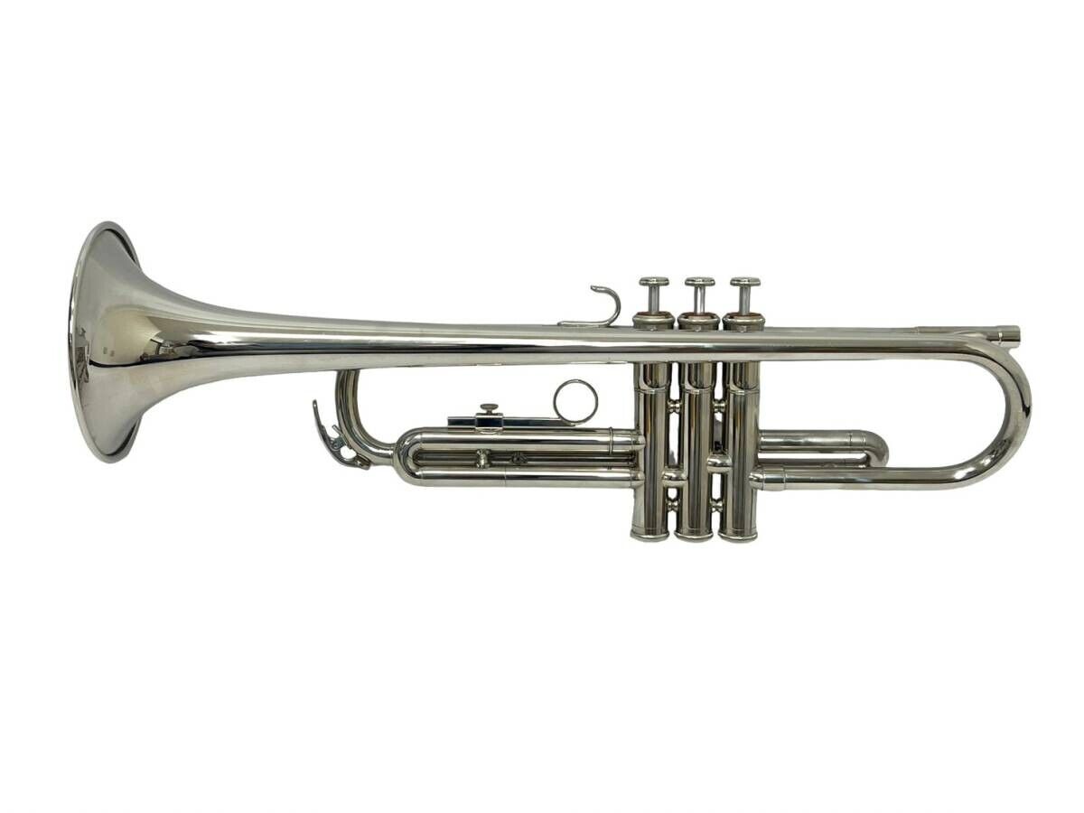 YAMAHA YTR-1310 Trumpet with Hard Case Silver Nickel Brass YAMAHA YTR-1310 Trumpet with Hard Case Silver Nickel Brass
