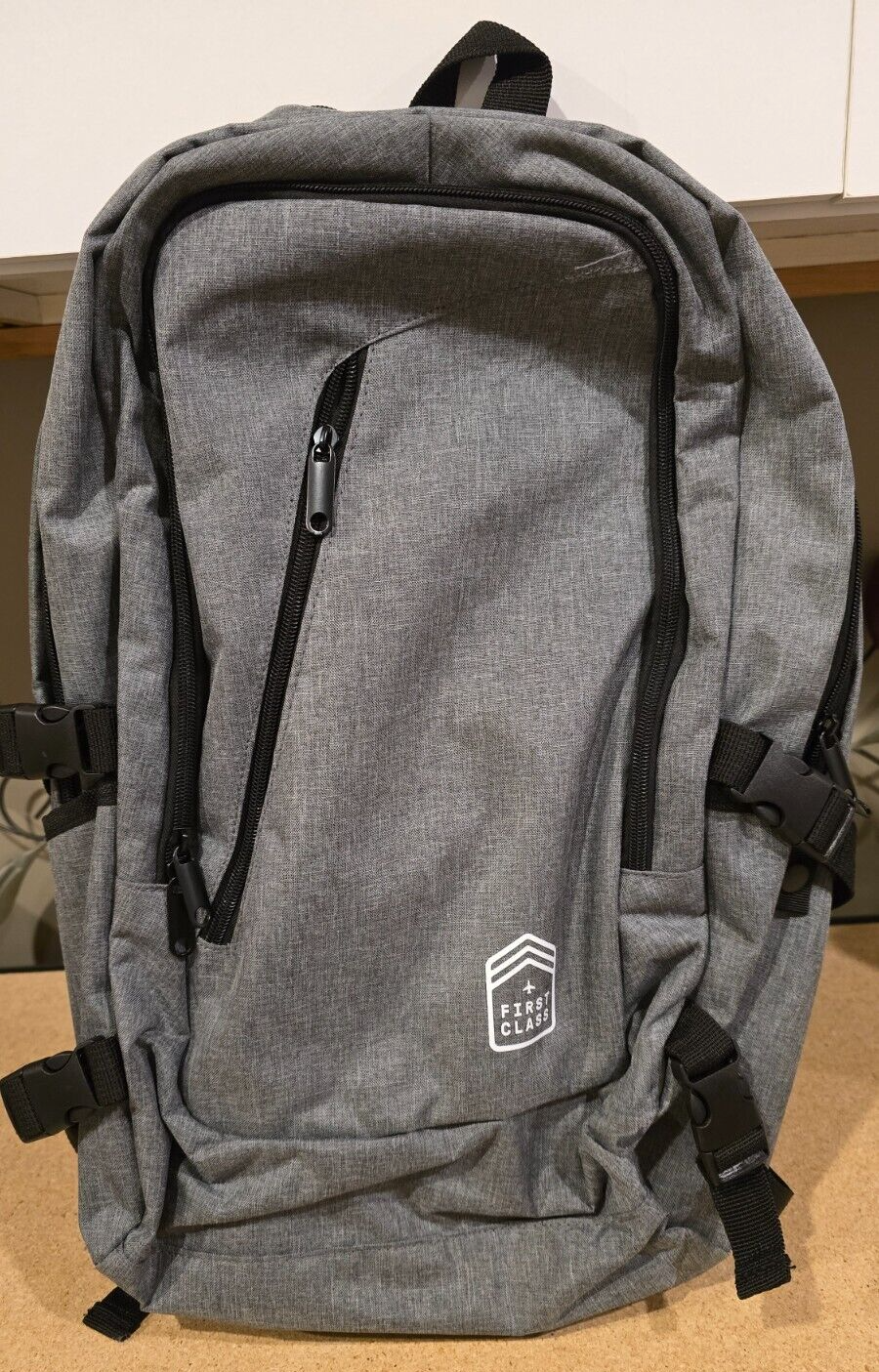 FIRST CLASS airline backpack NWT Travel first class!