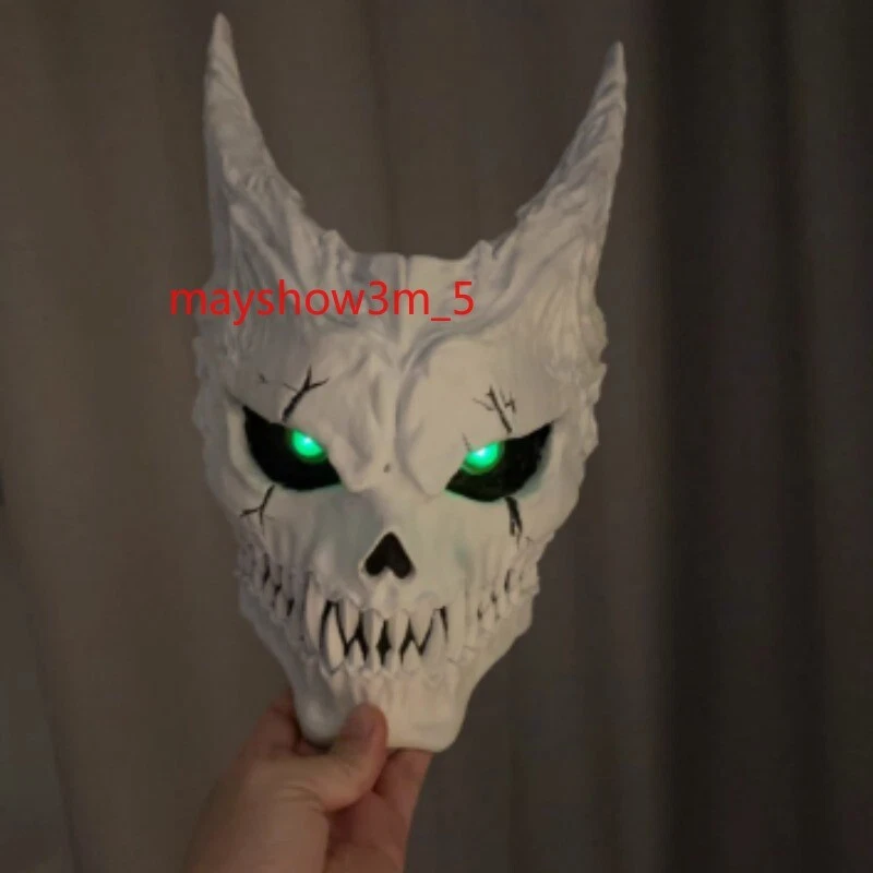 NEW Kaiju No.8 Hibino Kafka Latex Mask Halloween Party Horror Monster Cos Masks - Image 3 of 4