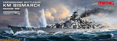 Meng 1/700 Model PS-003 German Navy Battleship Bismarck
