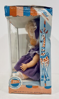 Vintage Bonnie Dear Baby Doll 1965 Allied Doll & Toy New NIP | eBay