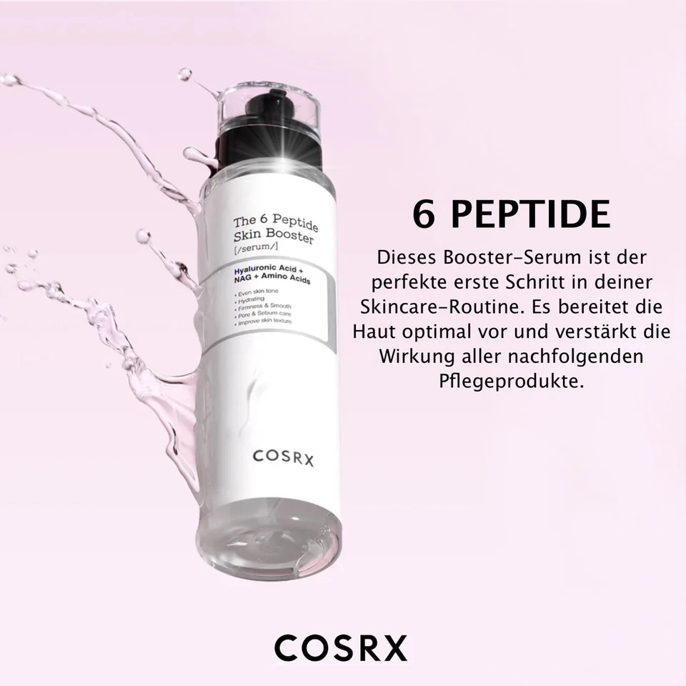 Collagen Serum Gesichtsserum mit Hyaluronsäure COSRX The 6 Peptide Skin Booster - Bild 2 von 4