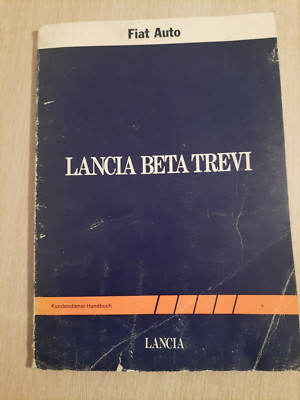 Werkstatthandbuch Lancia Beta Trevi Kundendienst-Handbuch