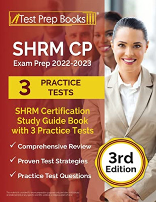 SHRM CP Exam Prep 2022-2023: SHRM Certification Study G - Paperback NEW Rueda, J