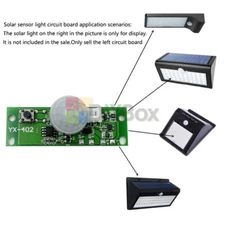 Automatic Solar Charging Circuit Board Night Light Control Sensor Module 3.7V