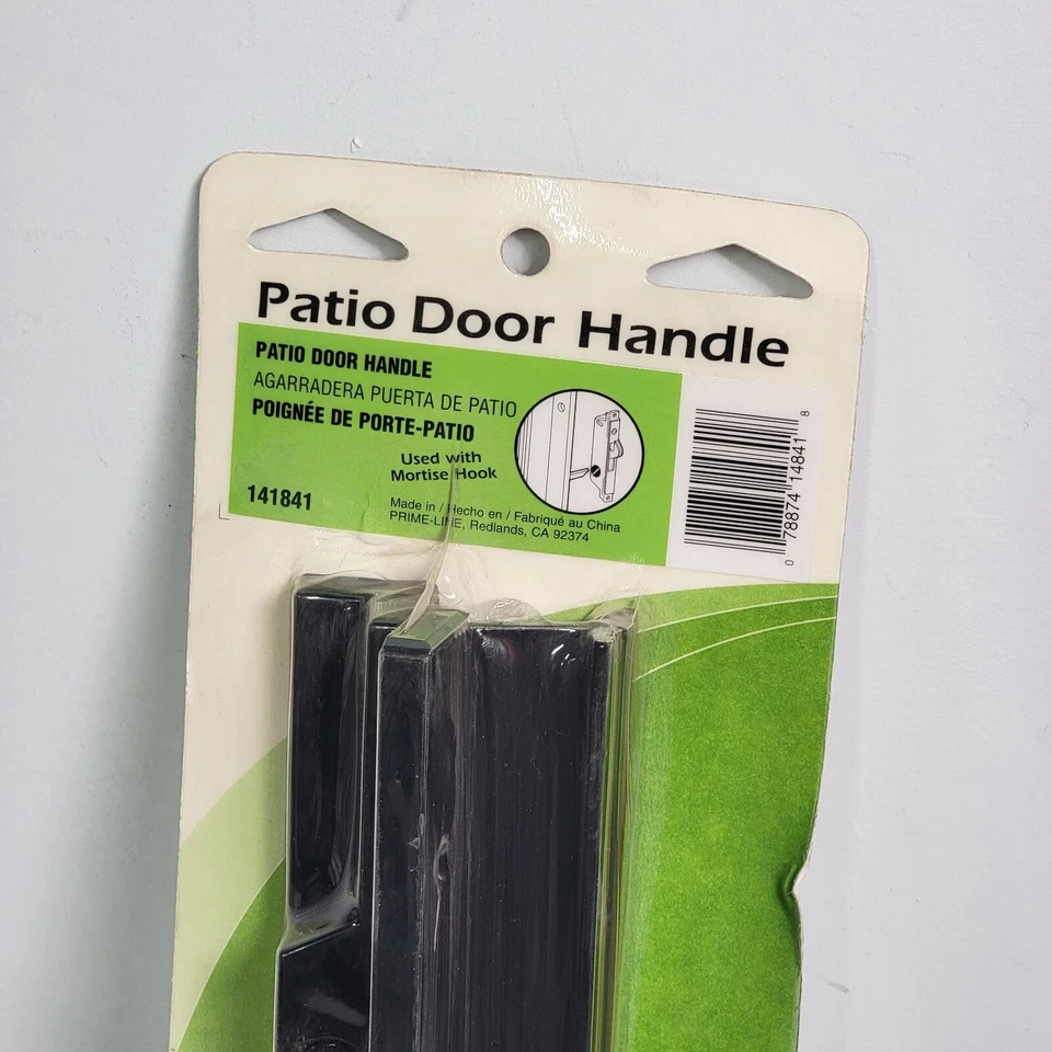 Slide-Co Patio Puerta Corredera Gancho Pestillo Madera Grano Manija Set Montaje Superficial ¡Nuevo! Foto 3 de 4