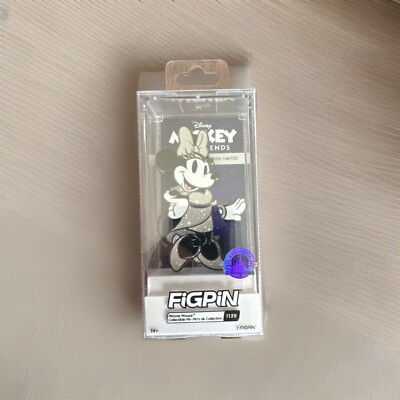 FiGPiN 2023 Disney Parks Exclusive 100 Years of Wonder Minnie Mouse LR Pin #1139