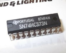 5PCS SN74HC373N Octal Transparent D type Latches w 3 State Ouputs 20 Pin IC