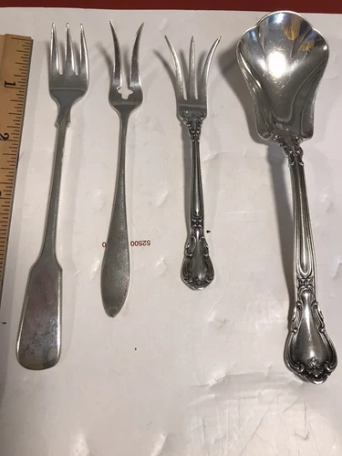 Lunt Sterling Silver Essential Serving Set Small Hostess  4-piece