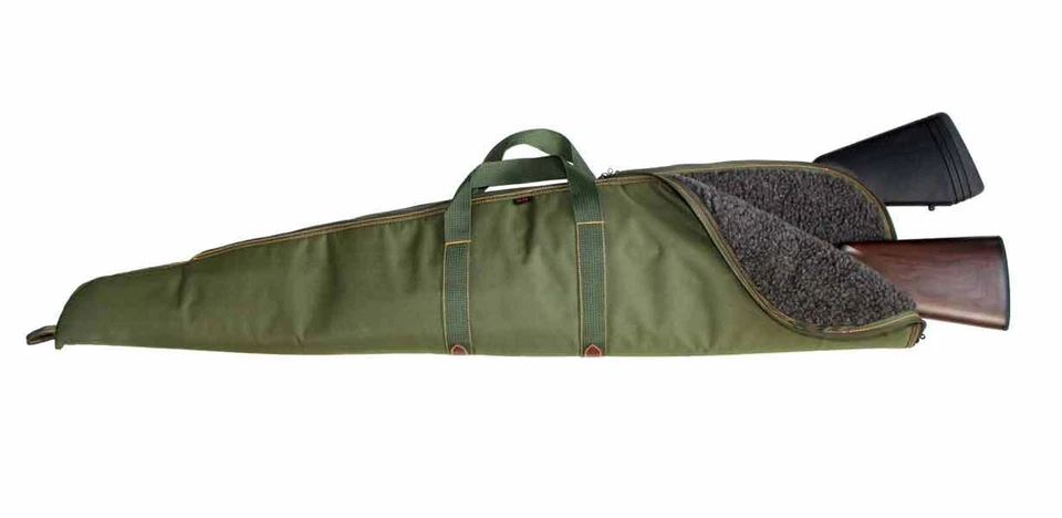 AKAH Doppelfutteral Webpelz für Langwaffen mit Zielfernrohr