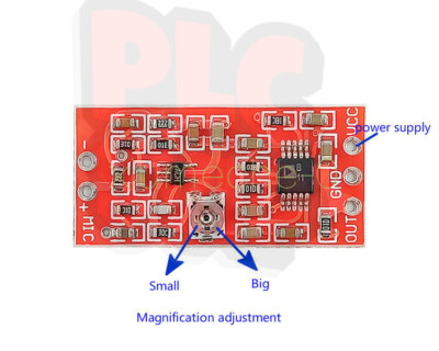 MAX4466 Electret Microphone Preamplifier Board SSM2167 Voice Compression DC3V-5V
