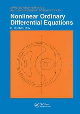 Nonlinear Ordinary Differential Equations: - Hardcover, by Grimshaw R. - Good