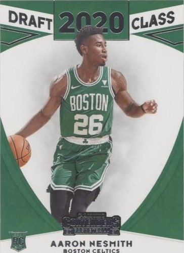 2020-21 Panini Contenders Lottery Ticket Aaron Nesmith #7 RC