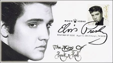 2015, Elvis Presley, BW, FDC, Music Icons, BW Pictorial, 15-202
