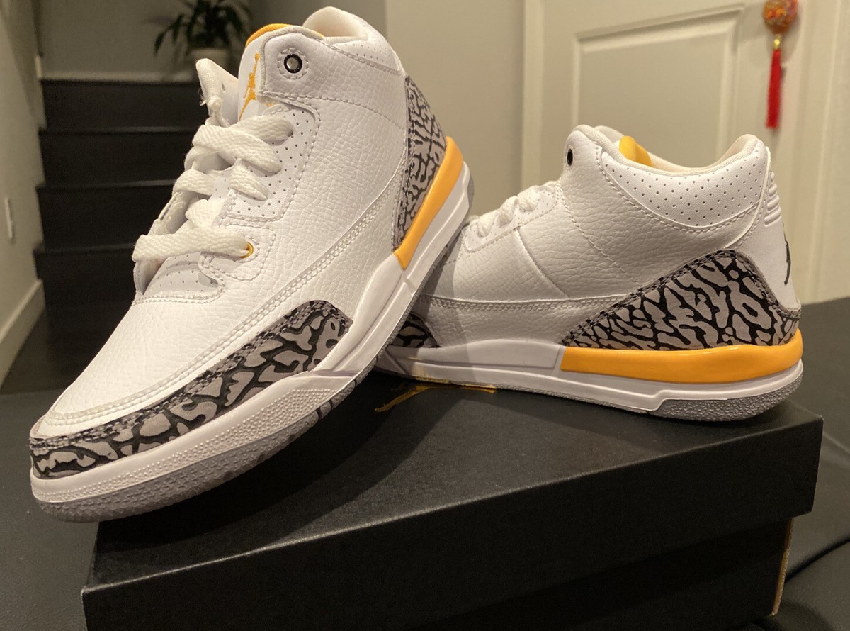 air jordan retro 3 yellow