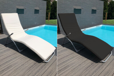 Outdoor Bezug im Sondermaß für Sonnenliege Sauna Gartenliege Auflage Inkontinenz