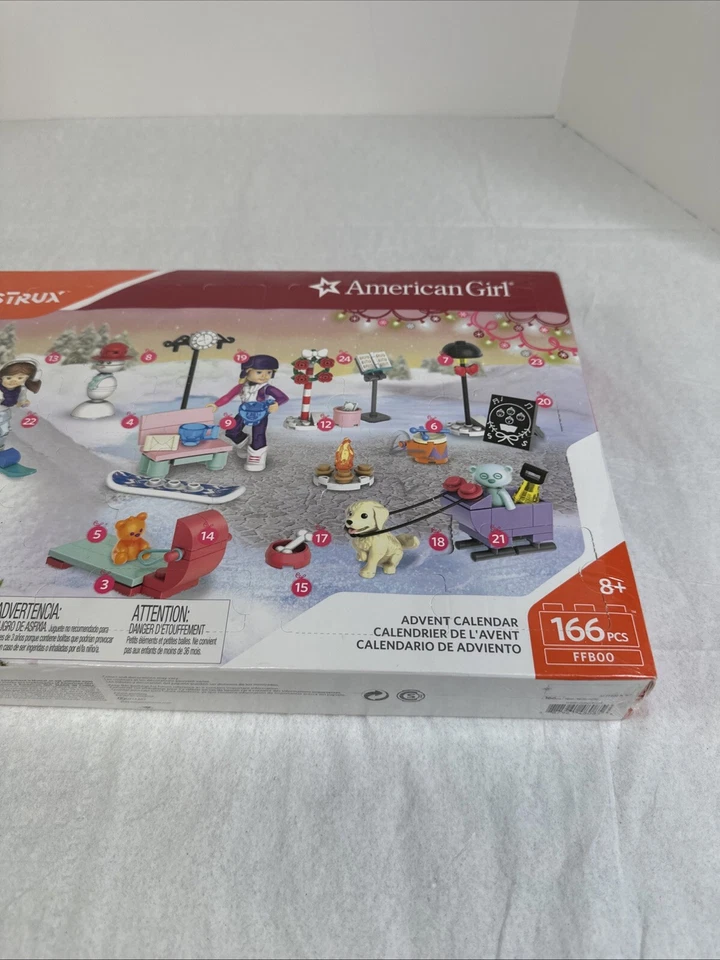 American Girl Mega Construx Advent Calendar 166 pieces, New & Sealed - Image 4 of 4