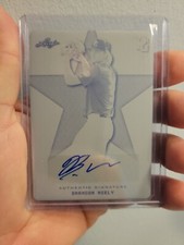 2020 Leaf Perfect Game National Showcase Auto Black Brandon Neely 1/1 Plate