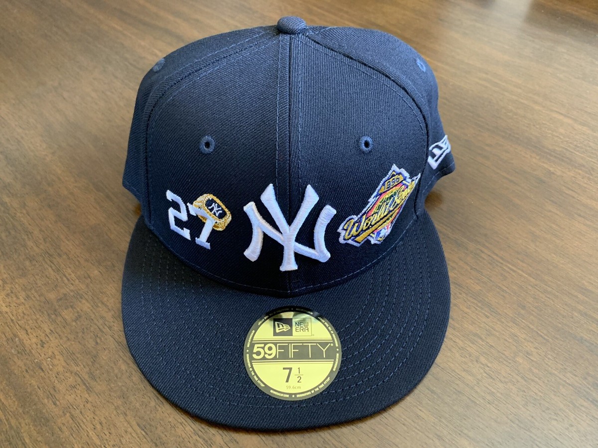 New Era New York Yankees Rings & Champions 59FIFTY Fitted Hat Size