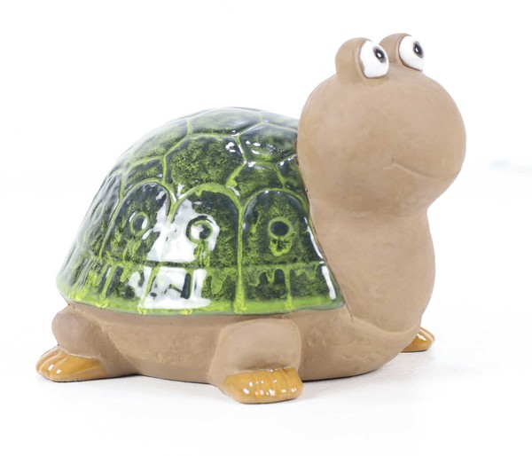 Dekofigur SchildkröTe Aus Keramik FrostbestäNdig, 19.5 X 25 X 19 Cm, Dehner-image