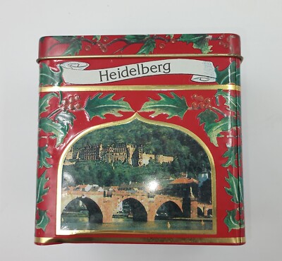 Lambertz Frauenthor German Musical Cookie Tin Box