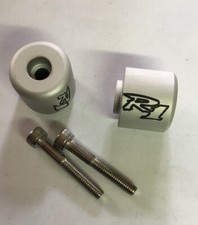 EBEY1 Coppia Pesi Stabilizzatori Manubrio Motrax Silver Adattabili Yamaha R1 