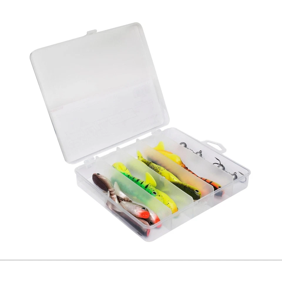 Kunstköder Pulse Shad Box 8cm incl Jigheads 16/4ps - 20 Teile Fangfertig SET - Bild 4 von 4