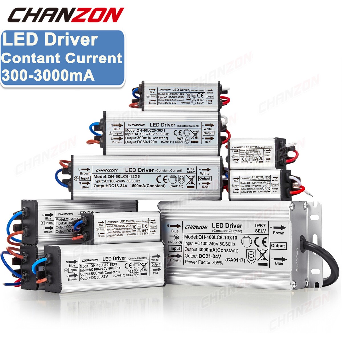 OKUMA LDU-600 DCサーボドライバ 300Ma 600Ma 900Ma 10W 36W 50W Constant Current High Led Driver Dc