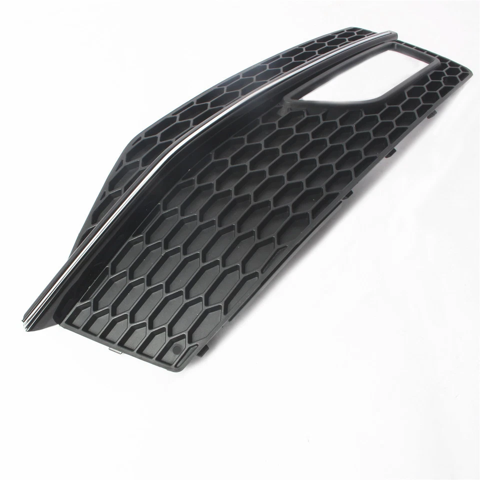 Right Passenger Side Front W/Chrome Fog Light Grille For AUDI A4 S-Line S4 13-16 Foto 4 de 4